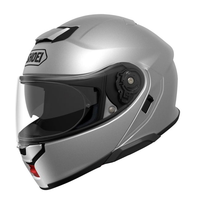 Neotec 3 Gris Plata acabado alternativo familia Shoei modular touring