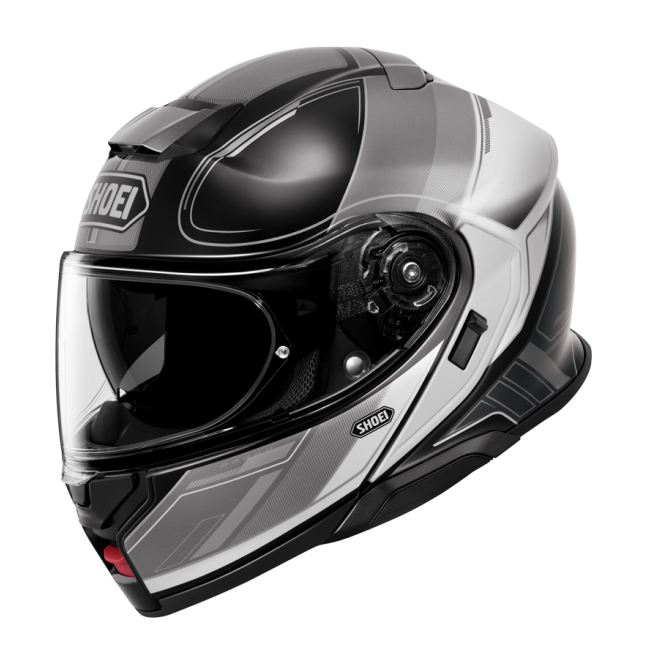 Casco modular Shoei Neotec 3 Sharpen TC5 vista lateral derecha fondo blanco