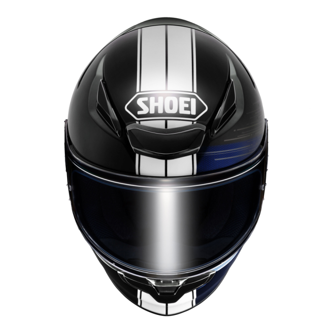 Shoei NXR 2 Ideograph TC5 vista frontal con sistema de ventilación ajustable