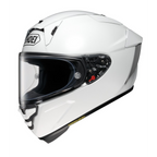 Casco Shoei X-SPR Pro Blanco vista lateral derecha perfil racing