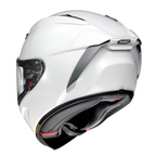 Casco Shoei X-SPR Pro Blanco vista trasera spoiler aerodinámico
