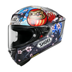 Casco Shoei X-SPR Pro Marquez Motegi 5 TC1 vista lateral perfil aerodinámico racing