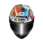 Shoei X-SPR Pro Marquez Motegi 5 diseño réplica Marc Márquez GP Japón detalle gráfica