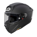 Casco Shoei X-SPR Pro Negro Mate vista lateral derecha sobre fondo blanco