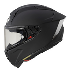 Casco Shoei X-SPR Pro Negro Mate vista superior mostrando sistema de ventilación completo