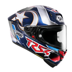Shoei X-SPR Pro Toprak TC2 vista trasera con alerón integrado y extractores ventilación