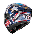 Detalle gráfica réplica Toprak Razgatlıoğlu en casco Shoei X-SPR Pro TC2