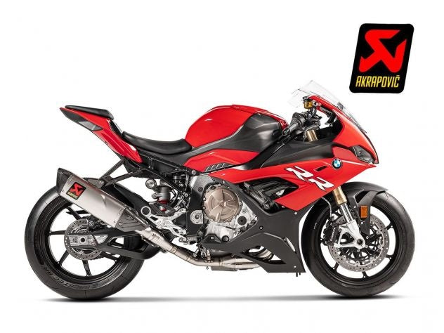 Colectores titanio Akrapovic sistema completo BMW S1000RR 2019-2025