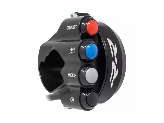 Detalle mecanizado CNC comando acelerador Jetprime M 1000 RR