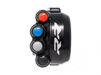 Comando de gas Jetprime Ergal CNC BMW M 1000 RR negro anodizado