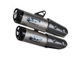 Escape Dyno titanio Spark con fondos negros anodizados para Triumph Speed Triple 1200 RS RR 2021-2024