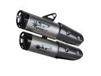 Escape Dyno titanio Spark con fondos negros anodizados para Triumph Speed Triple 1200 RS RR 2021-2024