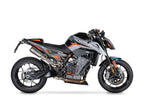 Sistema escape doble Spark Euro 4 montado en KTM Duke 790