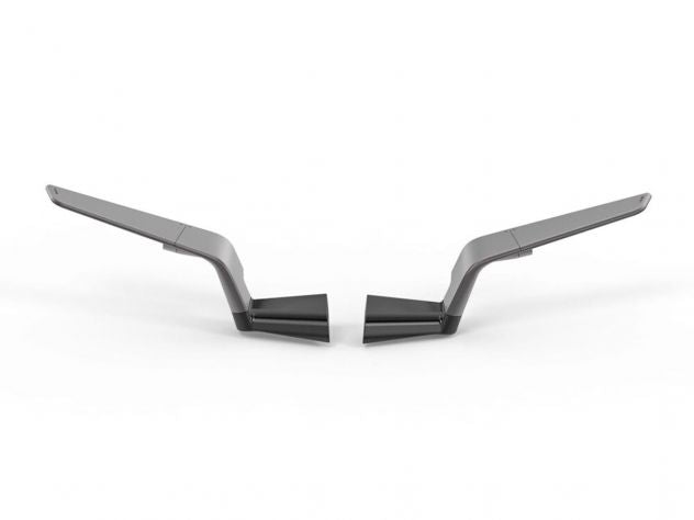 Base fija espejo Rizoma montada en carenado Ducati Panigale V4