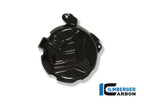 Tapa alternador carbono Ilmberger BMW HP4 2012-2018 montada en motor
