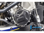 Cover alternador Ilmberger carbono BMW HP4 instalación OEM