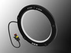 Anillo LED CNC Ducabike mecanizado 3D aleación ligera anodizado color para tapa embrague transparente