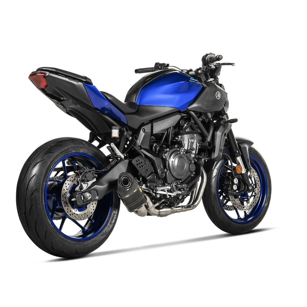 LINEA DE ESCAPE AKRAPOVIC YAMAHA MT-07 / FZ-07 / R7 / XSR700 2014-2026 INOX RACING