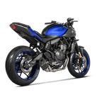 LINEA DE ESCAPE AKRAPOVIC YAMAHA MT-07 / FZ-07 / R7 / XSR700 2014-2026 INOX RACING