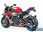 Deflector aire carbono Ilmberger BMW S1000RR 2023 detalle puntos de montaje originales