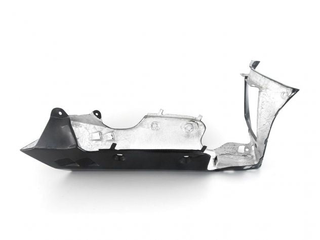 Vista inferior bandeja carbono Fullsix Yamaha R1 2020-2024