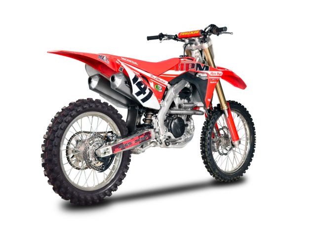 Sistema dual silenciador racing Spark motocross CRF 250