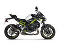 Escape Slip-On Akrapovic carbono Kawasaki Z 900 A2 vista lateral completa