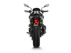 Silenciador Akrapovic homologado montado en Kawasaki Z 900 A2