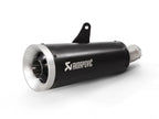 Escape Akrapovic Slip-On titanio negro Kawasaki Z900 RS 2018-2025 vista lateral