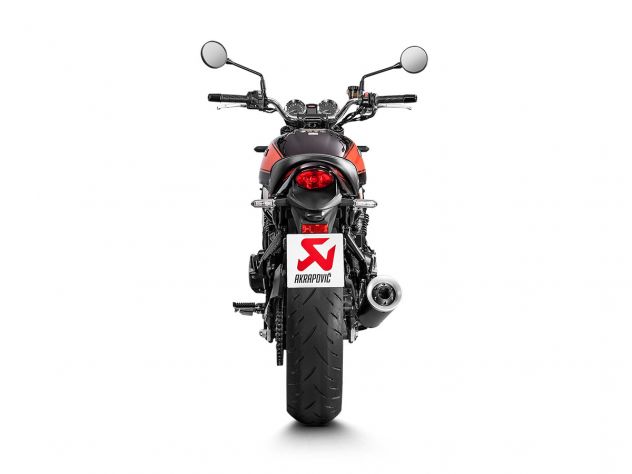 Sistema escape Akrapovic Slip-On titanio negro Z900 RS homologado calle racing