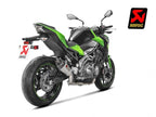 Terminal Slip-On Akrapovic con tapa de fibra de carbono Kawasaki Z900