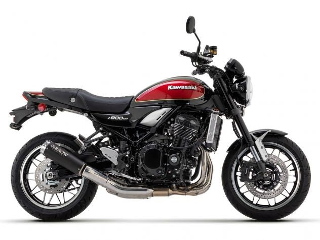 Escape Arrow Rebel acero oscuro para Kawasaki Z900 RS 2022-2024