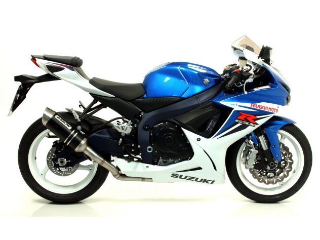 Colector titanio Arrow Competition GSX-R 750 detalle soldaduras