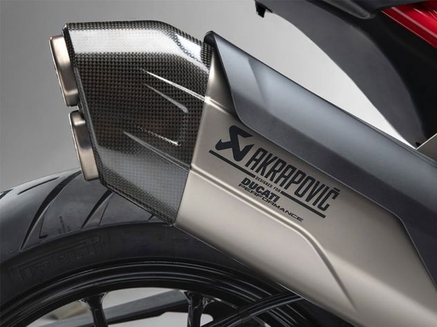 Escape completo Akrapovic titanio Ducati Performance Multistrada V4 Rally 2023-2024