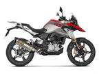 Escape Akrapovic homologado Euro 5 BMW G 310 GS vista general instalado