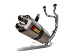 Escape completo Akrapovic Racing titanio montado en Honda CRF 1100 L Africa Twin