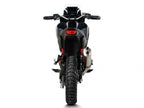 Sistema completo Akrapovic S-H11R3-WT para Honda Africa Twin 1100 vista lateral