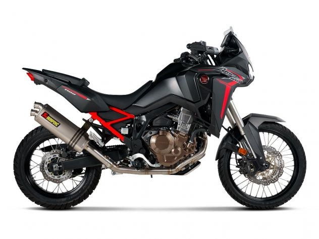 Terminación escape racing Akrapovic titanio compatible con accesorios OEM Honda