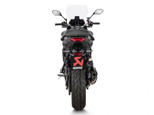 Sistema completo Akrapovic S-Y9R13-HAPT colectores inoxidables Tracer 9