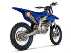 Silenciador Akrapovic titanio con logotipo grabado para Yamaha YZ 450 F detalle