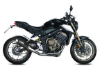 Escape completo Mivv GP PRO carbono Honda CB 650 R vista lateral