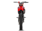 Escape completo Akrapovic Racing Evolution titanio montado en Honda CRF 250 R 2024