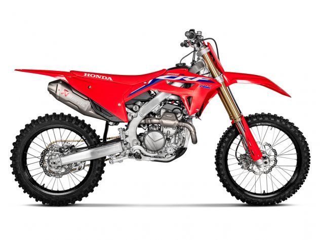 Colector titanio Akrapovic con cámara de resonancia integrada para Honda CRF 250 RX