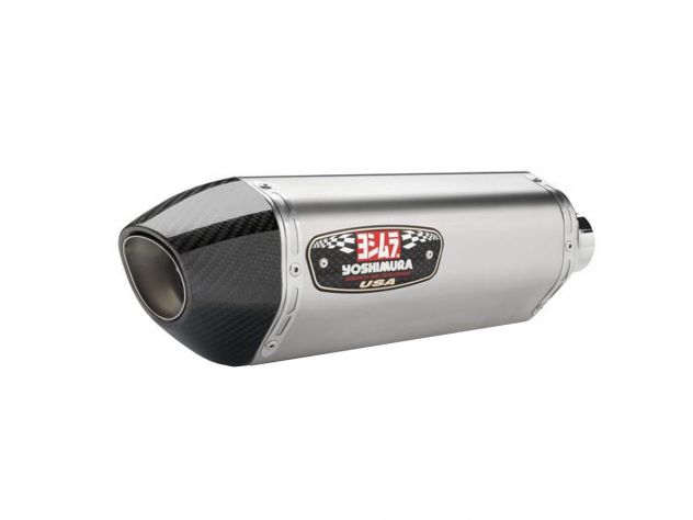 Sistema completo Yoshimura R-77 Race Series vista lateral escape deportivo R7