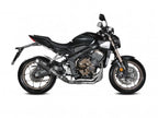 Terminal GP Pro Mivv carbono brillante con logo láser y rejilla protectora Honda CB 650 R