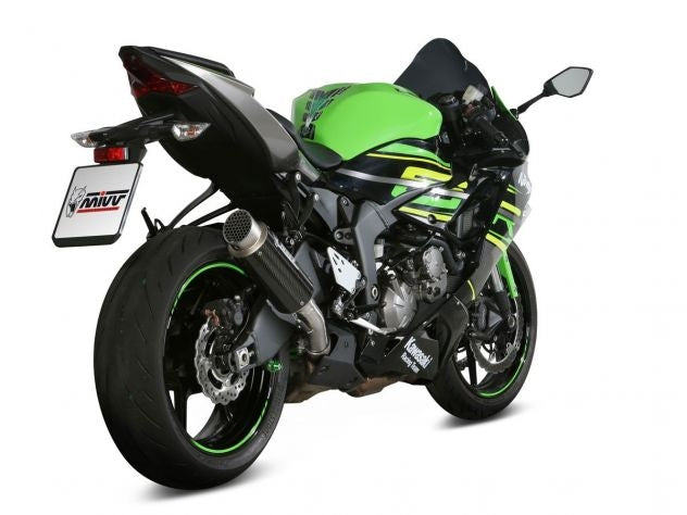 Detalle soldadura TIG y acabado brillante escape Mivv GP PRO ZX-6R 636