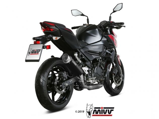 Silenciador Mivv GP Pro homologado Euro 4 para Ninja 400 2018-2023