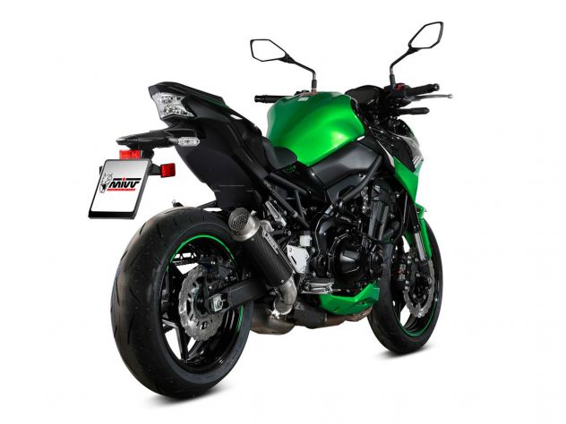 Terminal carbono Mivv GP PRO homologado para Kawasaki Z 900 2020-2024
