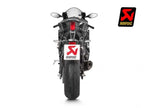 Sistema escape Slip-On Akrapovic uso pista Yamaha R6 generación 2010-2020 completo