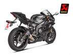 Comparativa peso escape original vs Akrapovic Slip-On R6 2008-2020